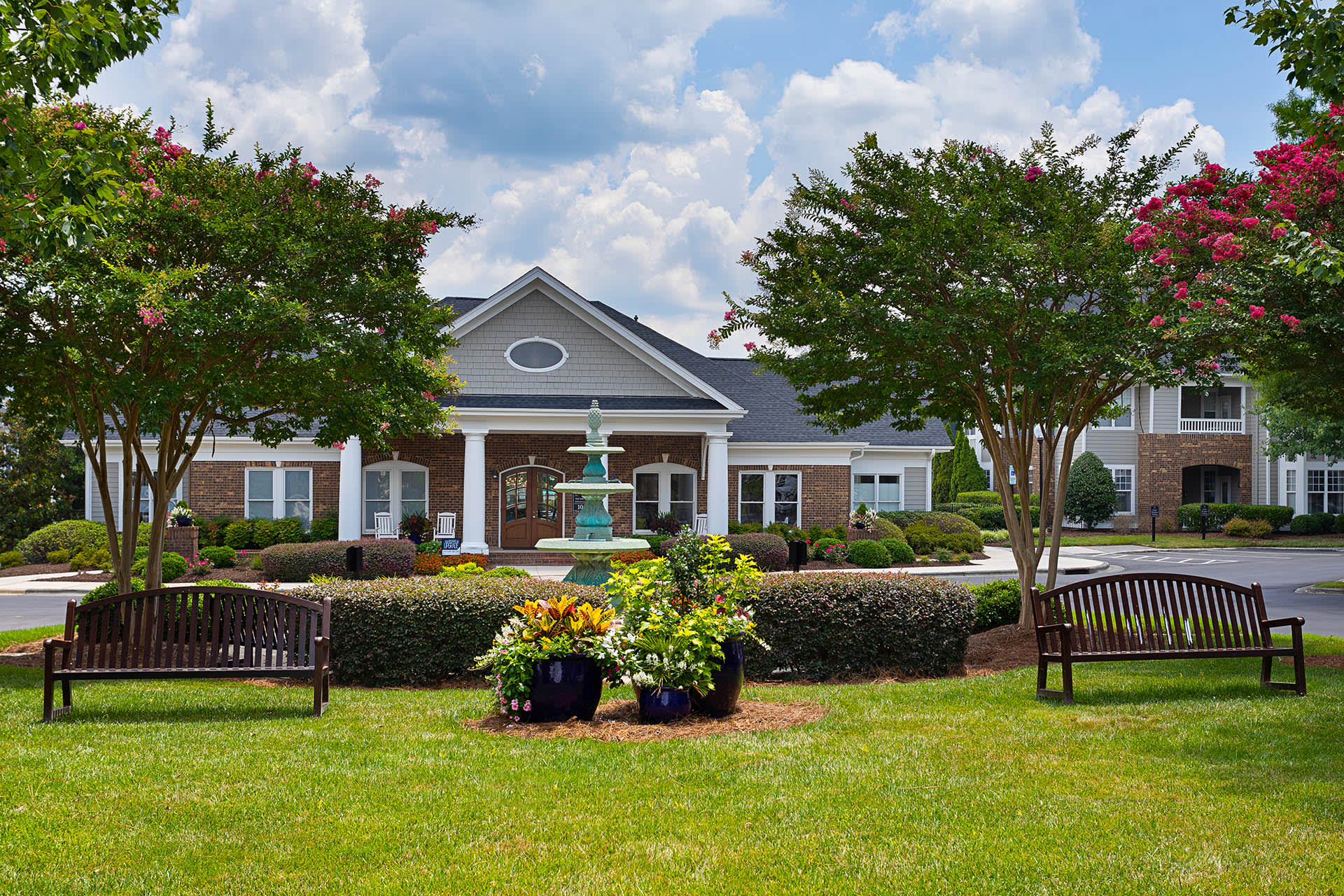 The Reserve at Meadowmont clubhouse exterior - Chapel Hill, NC